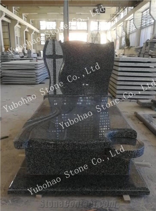Indian Red/Customized Design Granite Tombstone