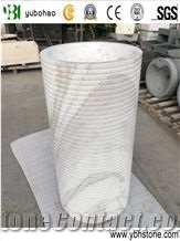 Jazz White/Marble Wash Hand Basin for Bathroom