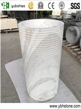 Jazz White/Marble Wash Hand Basin for Bathroom