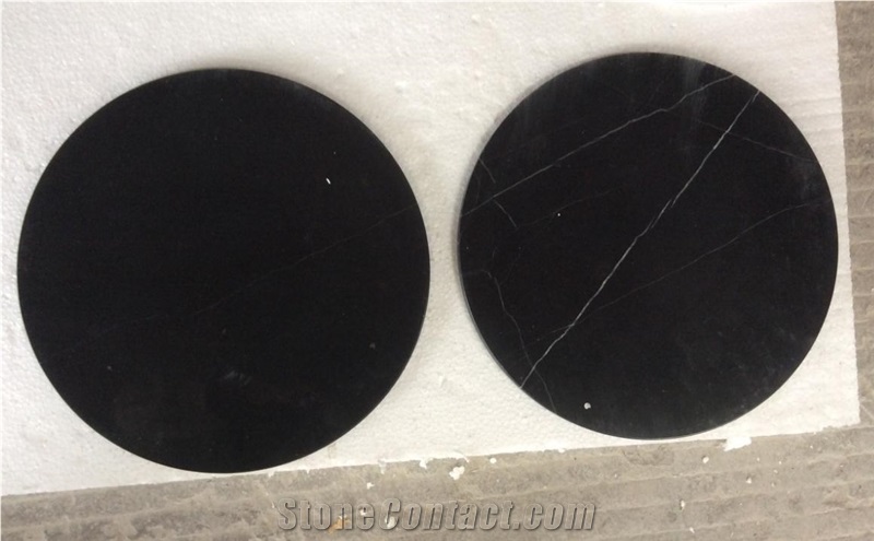 Marquna Black,Polished Marble Bathroom Accessories