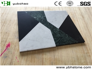 Mixed Color/Honed Marble Dish Kitchen Accessories