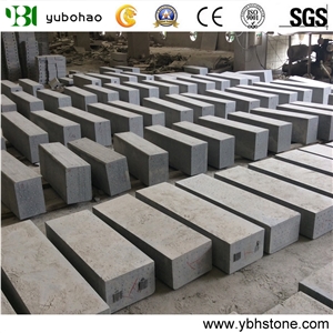 Natural Stone Black G654 Granite Kerbstone Of Road