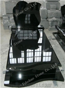 Popular Black Granite Stone Monument/Tombstone