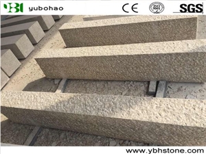 Rusty Yellow/Natural Granite Paver Kerb Road Stone