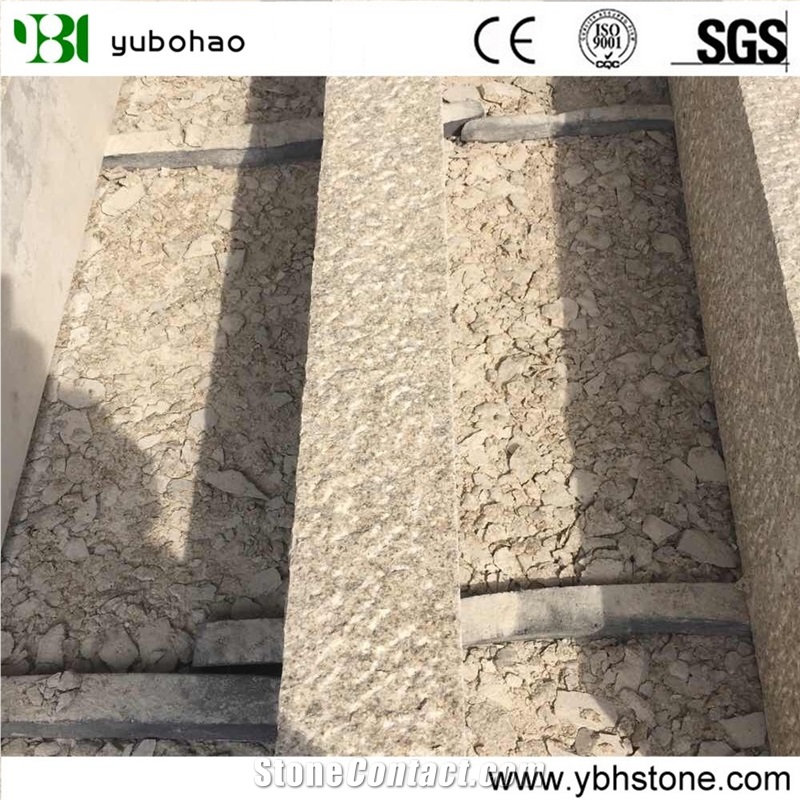 Rusty Yellow/Natural Granite Paver Kerb Road Stone