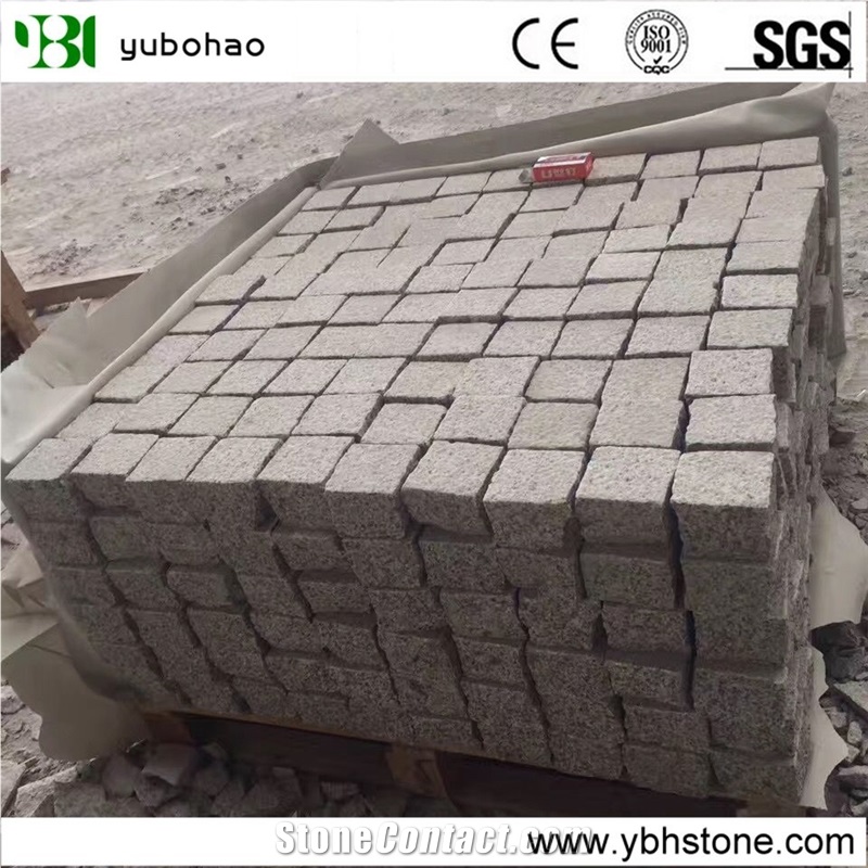 Rusty Yellow/Natural Granite Paver Kerb Road Stone