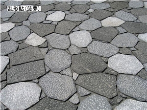 Sesame White/G603, China Granite Flagstone, Pavers