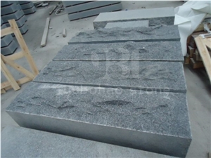 Sesame White/G654, Black Stone Cube/Paver Stone