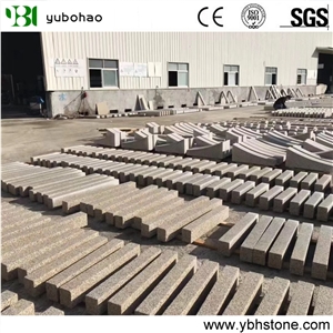 Sunset Yellow/Chinese Granite Kerbstone for Garden
