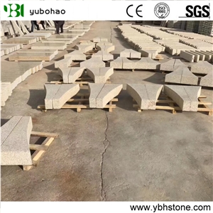 Sunset Yellow/Chinese Granite Kerbstone for Garden