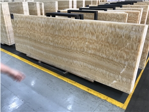 Chinese Yellow Onyx Slabs