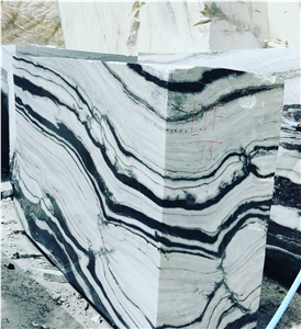 New Panda White Marble Blocks