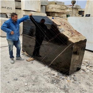 Black Sahara Marble Blocks