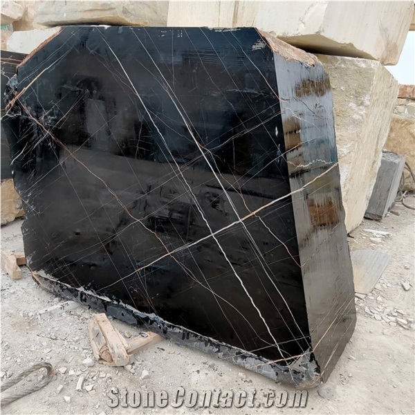 Black Sahara Marble Blocks