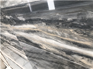 Asgard Grey Marble Stairs, Turkish Bardiglio Staircase