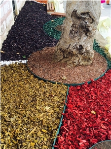 Tree Chips Pebble Stone,Crushed Stone
