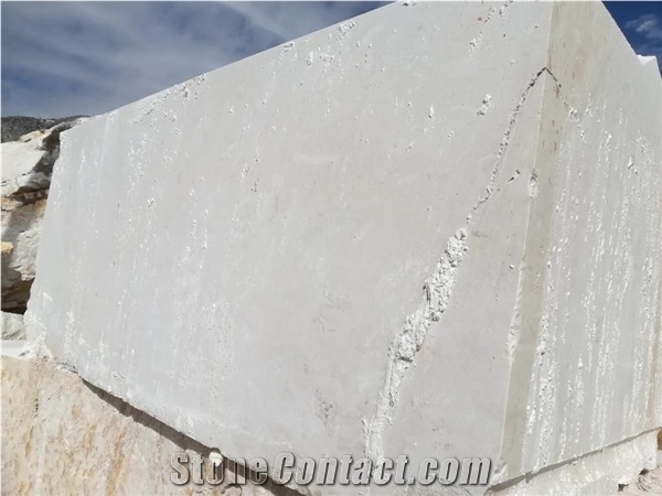 Tomorri White Pearl Marble Blocks