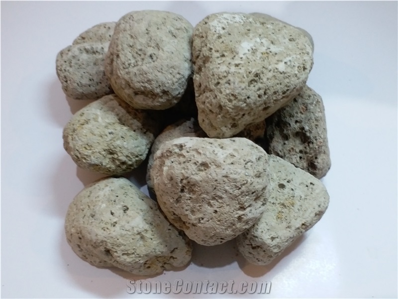 Lombok Island, Indonesia Pumice Stone Boulders