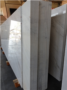 Azna White Crystal Marble Slabs