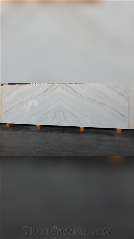 Azna White Crystal Marble Slabs