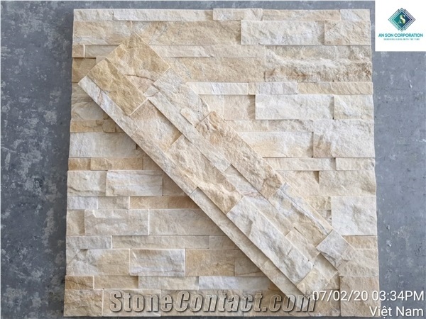 Yellow Marble Combination Wall Panels