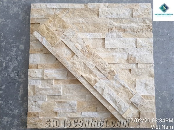 Yellow Marble Combination Wall Panels