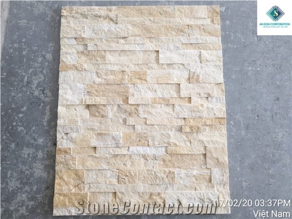 Yellow Marble Combination Wall Panels