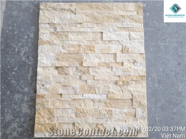 Yellow Marble Combination Wall Panels