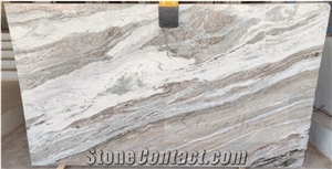 Fantasy Brown Marble Kitchen Island Top, Countertops