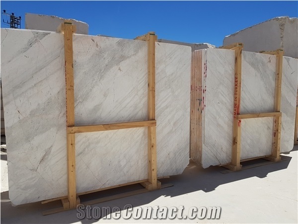 Pieris Dolomite Marble Bookmatched Slabs