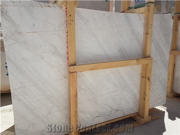 Pieris Dolomite Marble Bookmatched Slabs