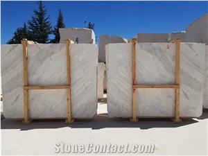 Pieris Dolomite Marble Bookmatched Slabs