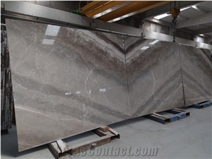 Titan Silver Marble Bookmatched Slabs