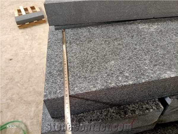 G684 Fuding Black Pearl Basalt Floor Wall Tile