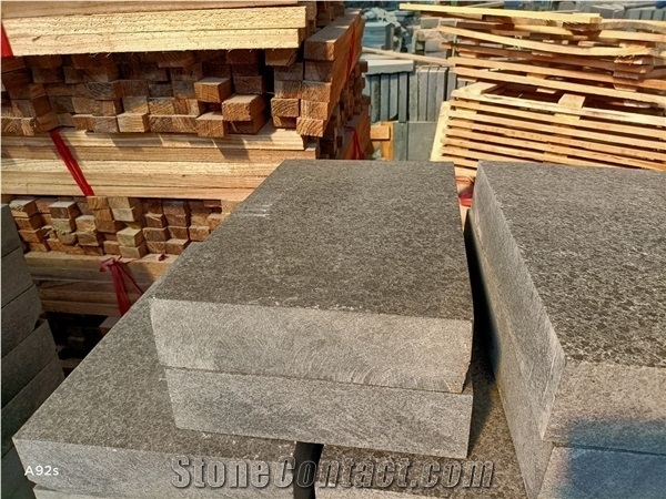 G684 Fuding Black Pearl Basalt Floor Wall Tile