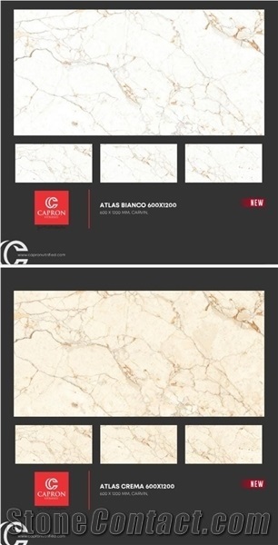 Carving Glossy Porcelain Tiles