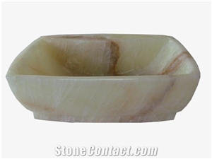 New Design Onyx Basin Sink Interior Decoration