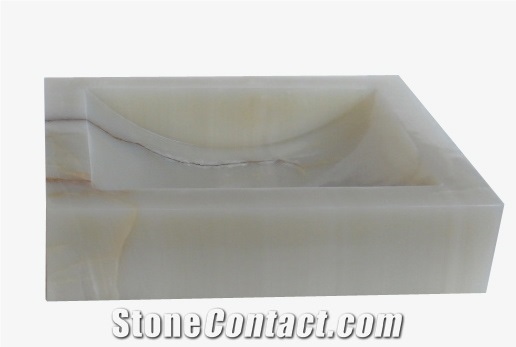 New Design Onyx Basin Sink Interior Decoration