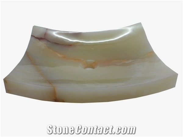 New Design Onyx Basin Sink Interior Decoration
