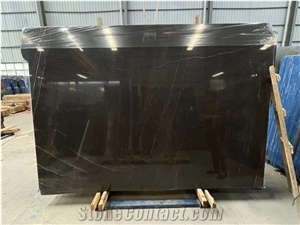 Pietra Grey Marble Slabs Floor Tiles Cut to Sizes