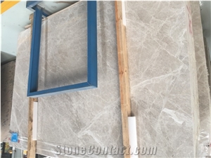 Pietra Grey Marble Slabs Floor Tiles Cut to Sizes