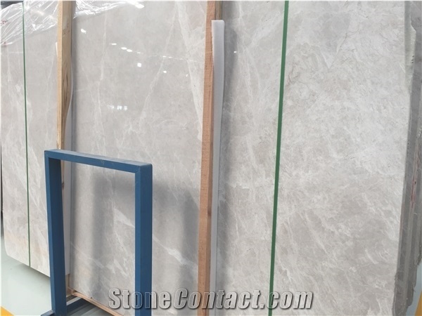 Pietra Grey Marble Slabs Floor Tiles Cut to Sizes