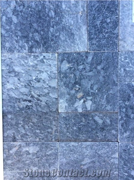 Crystal Dark Deep Blue Marble Tiles
