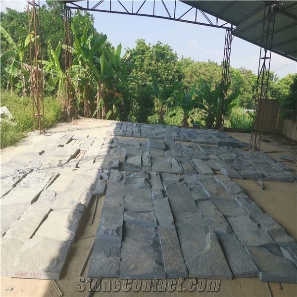 Dark Grey Granite Mushroom Wall Cladding,Exterior Tiles
