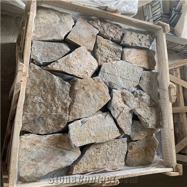 Golden Slate Loose Cladding,Wall Decorative Pattern