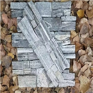 Vein Granite Ledge Stone,External Cladding Installation