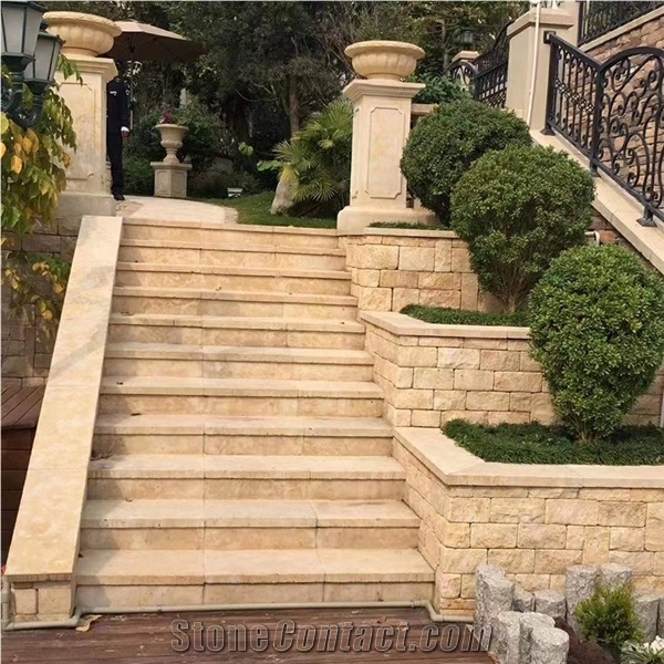 Consturction Building Project New Jura Beige Limestone