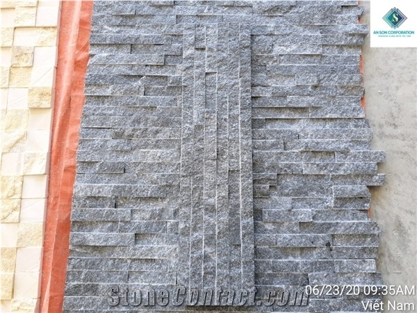 Black Wall Cladding Stone