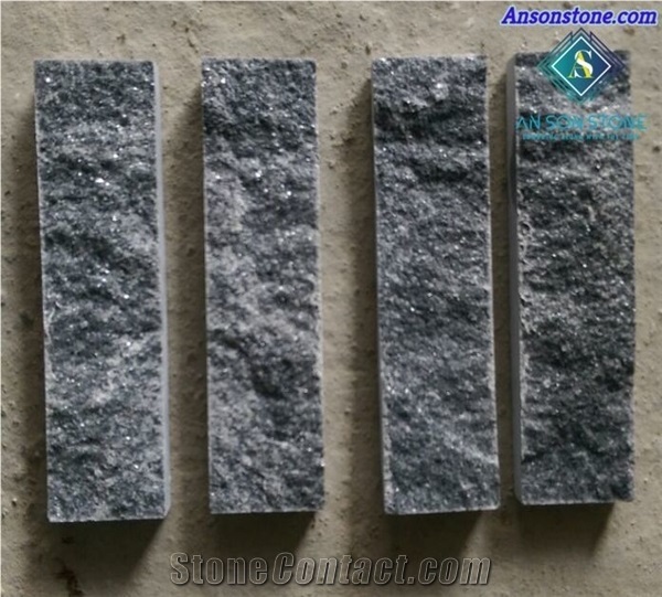 Black Wall Panel Split Face - Cladding Marble