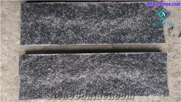 Black Wall Panel Split Face - Cladding Marble